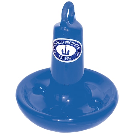 Greenfield Greenfield 510-R Vinyl Coated Mushroom Anchor - Royal Blue, 10 lb. 510-R